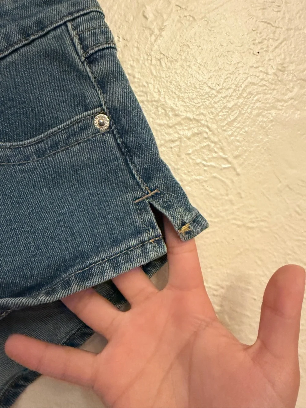 Edikted Denim Shorts - Picture 4 of 7